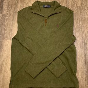 Green Polo Pullover
